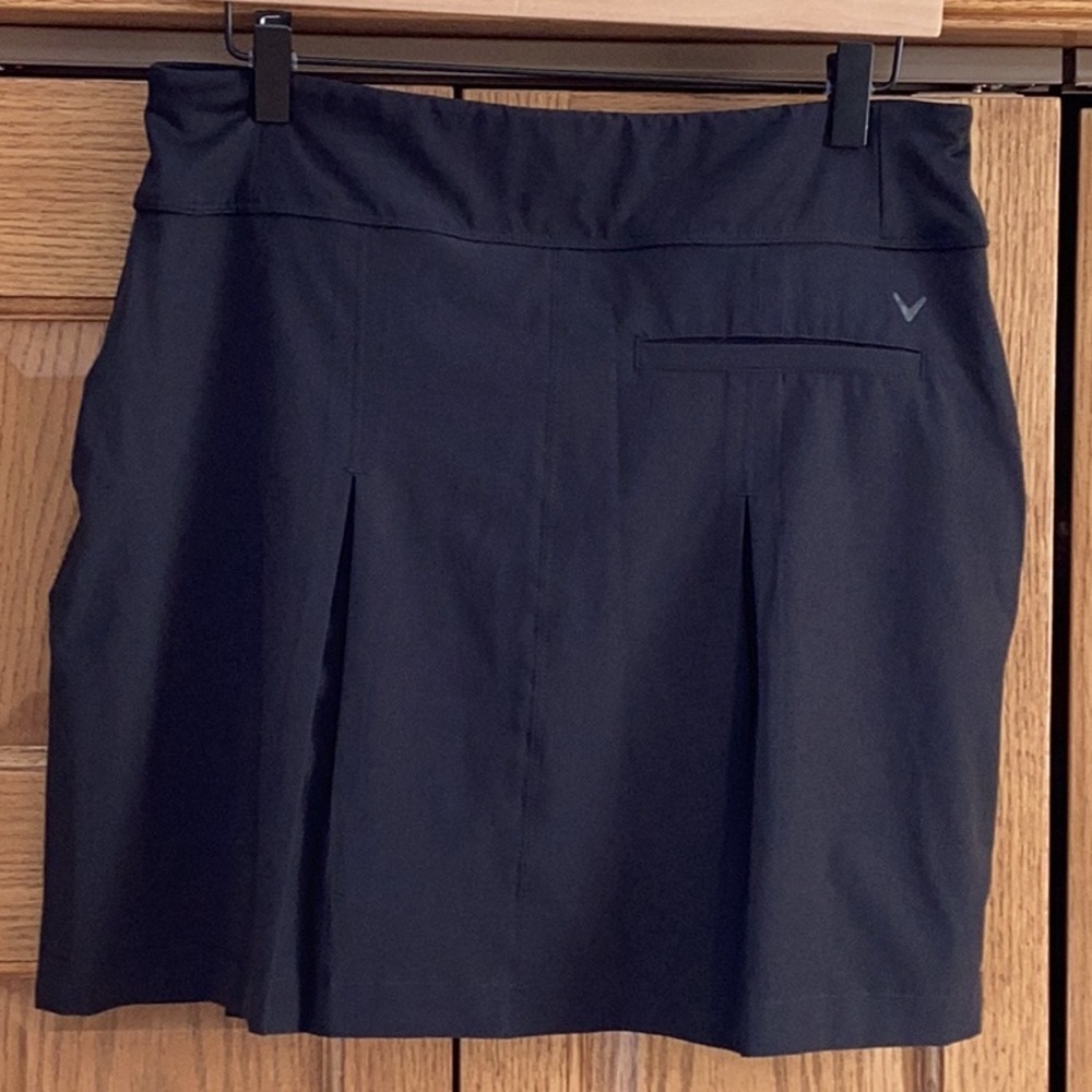 Callaway black pleated skort, golf, tennis, athletic. Women’s size medium - Picture 2 of 12